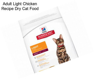 Adult Light Chicken Recipe Dry Cat Food