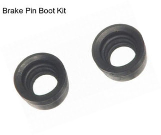 Brake Pin Boot Kit