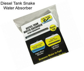 Diesel Tank Snake Water Absorber