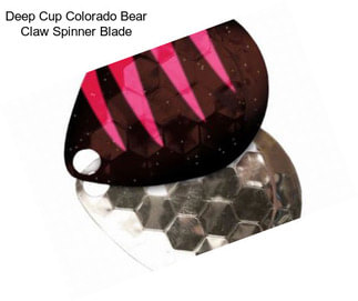 Deep Cup Colorado Bear Claw Spinner Blade