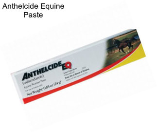 Anthelcide Equine Paste