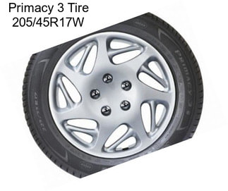 Primacy 3 Tire 205/45R17W