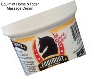 Equimint Horse & Rider Massage Cream