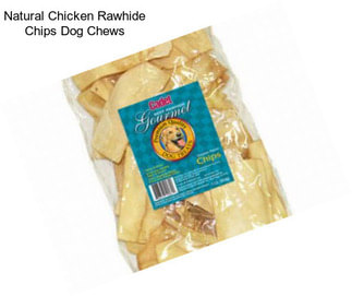Natural Chicken Rawhide Chips Dog Chews