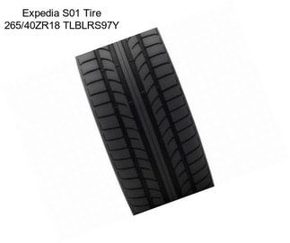 Expedia S01 Tire 265/40ZR18 TLBLRS97Y
