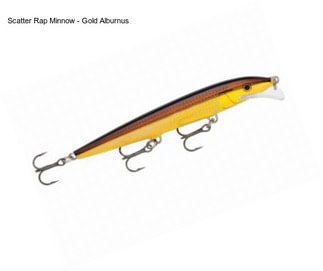 Scatter Rap Minnow - Gold Alburnus