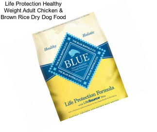 Life Protection Healthy Weight Adult Chicken & Brown Rice Dry Dog Food