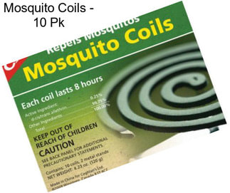 Mosquito Coils - 10 Pk