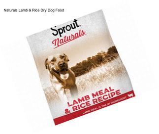 Naturals Lamb & Rice Dry Dog Food