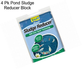 4 Pk Pond Sludge Reducer Block