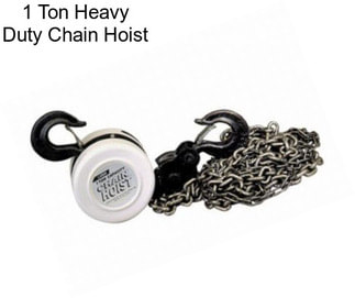 1 Ton Heavy Duty Chain Hoist