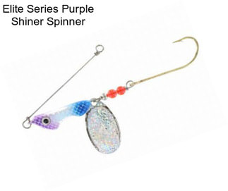 Elite Series Purple Shiner Spinner