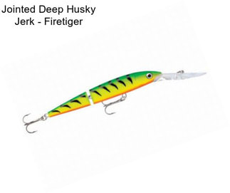 Jointed Deep Husky Jerk - Firetiger