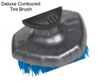 Deluxe Contoured Tire Brush