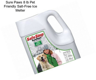 Sure Paws 8 lb Pet Friendly Salt-Free Ice Melter