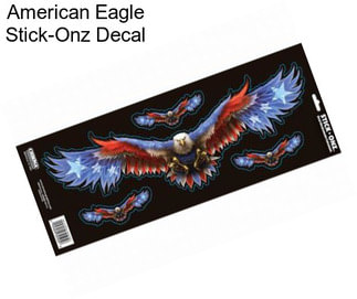 American Eagle Stick-Onz Decal