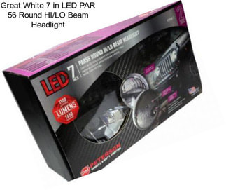 Great White 7 in LED PAR 56 Round HI/LO Beam Headlight