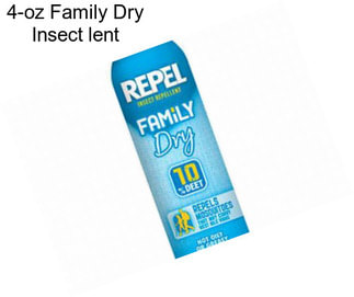 4-oz Family Dry Insect lent