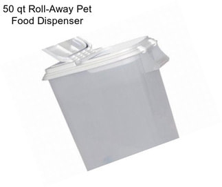 50 qt Roll-Away Pet Food Dispenser