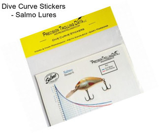 Dive Curve Stickers - Salmo Lures
