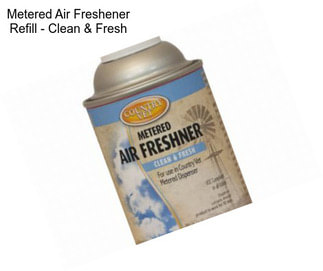 Metered Air Freshener Refill - Clean & Fresh