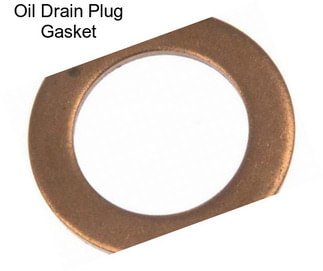 Oil Drain Plug Gasket