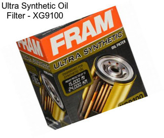 Ultra Synthetic Oil Filter - XG9100