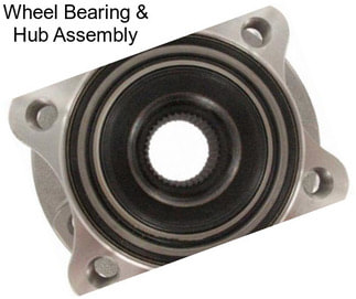 Wheel Bearing & Hub Assembly