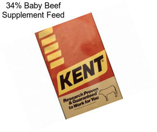 34% Baby Beef Supplement Feed