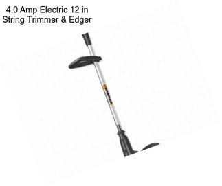 4.0 Amp Electric 12 in String Trimmer & Edger