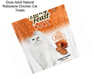 Duos Adult Natural Rotisserie Chicken Cat Treats