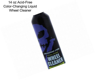 14 oz Acid-Free Color-Changing Liquid Wheel Cleaner