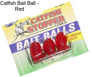 Catfish Bait Ball - Red