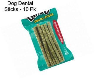 Dog Dental Sticks - 10 Pk