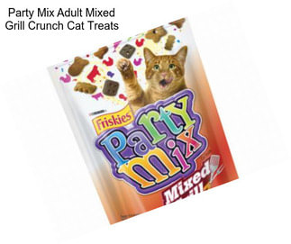 Party Mix Adult Mixed Grill Crunch Cat Treats