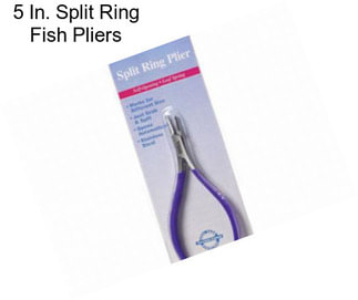 5 In. Split Ring Fish Pliers