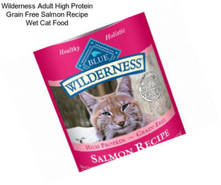 Wilderness Adult High Protein Grain Free Salmon Recipe Wet Cat Food