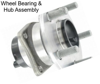 Wheel Bearing & Hub Assembly