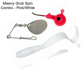 Meeny Grub Spin Combo - Pink/White