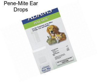 Pene-Mite Ear Drops