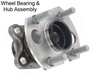 Wheel Bearing & Hub Assembly