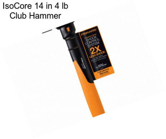 IsoCore 14 in 4 lb Club Hammer