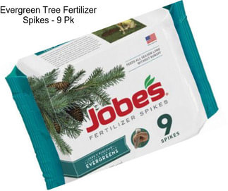 Evergreen Tree Fertilizer Spikes - 9 Pk