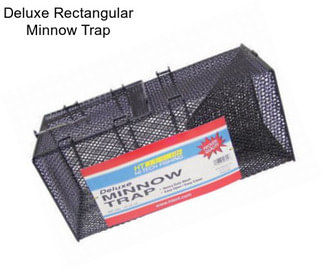 Deluxe Rectangular Minnow Trap