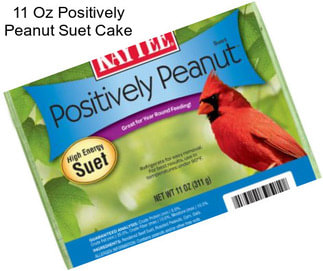 11 Oz Positively Peanut Suet Cake