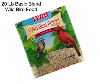 20 Lb Basic Blend Wild Bird Food