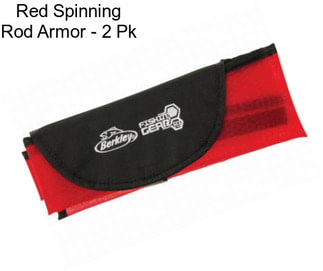 Red Spinning Rod Armor - 2 Pk