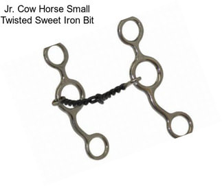 Jr. Cow Horse Small Twisted Sweet Iron Bit