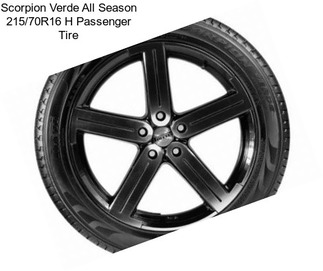 Scorpion Verde All Season 215/70R16 H Passenger Tire