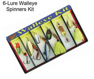 6-Lure Walleye Spinners Kit